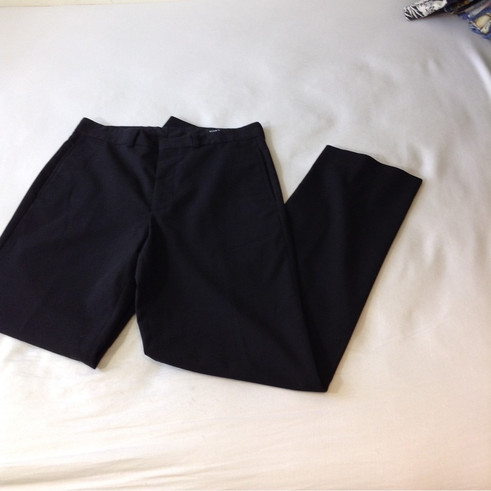 Club Monaco Smart Pant Black Wool Blend size 32